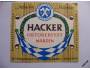 Pivní etiketa - HACKER - OKTOBERFEST MÜNCHEN * 547