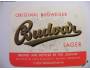 Pivní etiketa - Budvar LAGER *561