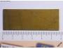 Kousek mosazného plechu 58x21mm, tloušťky 0,5mm *758