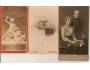 KABINETKA / 3ks /ŽENA/ MUŽ / r1900-20?*fe121