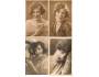 4ks / DÍTĚ/ DĚVČE / ŽENA / r1910-40?*fe53
