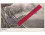 Německá loď křižník - pohled - II.světová válka - originál