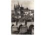 Praha Hradčany Karlův most °1917