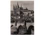 Praha Hradčany Karlův most °1963