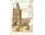 PRAHA LITOGRAFIE/ DLOUHÁ ADRESA /r.1900*kd469