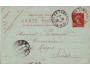 Francie 1904 Rozsévačka, dopisnice, Michel č.P18 II raz.