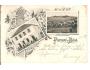 POŠTOVNA BĚLA /JEVÍČKO +HOSPODA /rok1909*AA3060