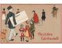 POŠŤÁK A POSTAVY =rok1900*kc2570