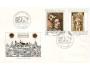 FDC 2313-4 Pražský hrad 1978