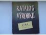 KATALOG VÝROBKŮ GAMA NÁRODNÍ PODNIK PRAHA 1955