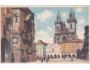 PRAHA STAROM. NÁM. - FILATELIE RAZÍTKO NAR. HITLERA °819Y