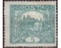ČSR 1918 Hradčany 5 hal., Pofis č.4B zoubkovaná, typ Iis I