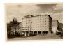Ostrava hotel Ostrava,tramvaj,lidé r.1956 prošlá,U10/85