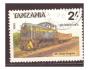 Tanzanie - vlak, lokomotiva