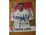 Martin Latka - Slavia Praha  -  autogram