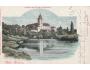 MORAVSKÝ KRUMLOV ZÁMEK r. 1899 NAKL F. SWOBODA DA °HE441