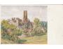 ZŘÍCENINA OKOŘ - HRAD r. 1925 H. TREDOR °HE500