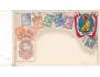 PARAGUAY=ZNÁMKY+MAPA=LITOGRAFIE=č64=r1906*R2752