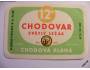 Pivní etiketa - CHODOVAR 12⁰ *501