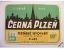 Pivní etiketa - Černá Plzeň 10⁰ *567