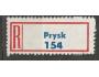 R nálepka Prysk