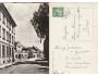 ČSR 1960 Rýmařov, Gottwaldova ulice, čb pohlednice prošlá p