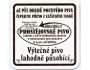 PTMD 1ks tácek č.9 pivovar U Krále Ječmínka PROSTĚJOV