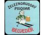 PTMD 1ks tácek BELVEDER 005 pivovar ŽELEZNÁ RUDA