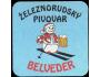 PTMD 1ks tácek BELVEDER 006 pivovar ŽELEZNÁ RUDA