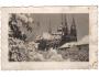 Praha chrám sv. Víta v zimě   r.1920  MF °3223