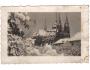 Praha chrám sv. Víta v zimě r.1920 MF °3223