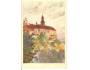 NÁCHOD / ZÁMEK /mal.K.BENEŠ /r.1939?*av54