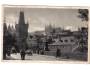 Praha Karlův most mostecká věž a Hradčany MF °2708