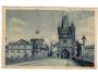 Praha Karlův most věž Křižovníci MF °2839