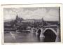 Praha  Hradčany Mánesův most r.1940 MF °3089a