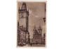 Praha Staroměstská radnice Týnský chrám r.1942 MF ***3577b