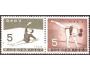 Japonsko 1963 Sumo, gymnastika, Michel č.844-5 soutisk **