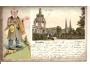 DRESDEN = LITOGRAFIE =NĚMECKO=rok1900*a==1232