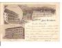 NOVÝ BYDŽOV =LITOGRAFIE =KOLÁŽ=ŠKOLA /rok1900?*AA1368