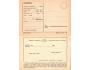 Poštovní formulář Doručenka tuzemsko 11-061 (III-1966) MTZ 4