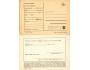 Poštovní formulář Doručenka tuzemsko 11-061 (III-1986) MTZ O