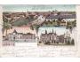 LEDNICE cca r. 1900 LITO. NAKL F. PAREISKY °654X
