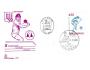 San Marino 1986 Stolní tenis MS veteránů, Michel č.1343 FDC