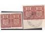 PROTEKTORÁT- emise r.1939: č.16+19= 20+50K. VÝSTŘIŽEK