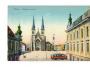 Ostrava Přívoz,kostel,tramvaj asi r.1917 prošlá,U10/128