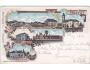 HORNÍ MOŠTĚNICE r.1900 LITOGRAFIE SCHWIDERNOCH DA °822M