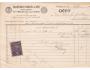 FAKTURA=ÚČET FRENŠTÁT+ KOLEK/rok1922*F235