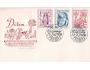 ČSR 1948 Den poštovní známky, Pofis č.494-6 FDC s podpisem a
