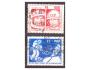 DDR Mi 1098 - 1099 - kosmos, Beljajev, Leonov..