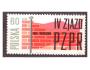 Polsko - Mi 1499 - rudá vlajka před zdí **
